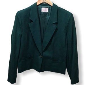 {Pendleton} Vintage Wool Hunter Green Blazer